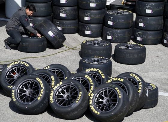cup Tire Tests at Charlotte 2025 (1)