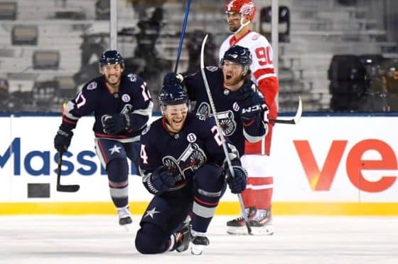 nhl stadium series columbus celebrates goal (1)