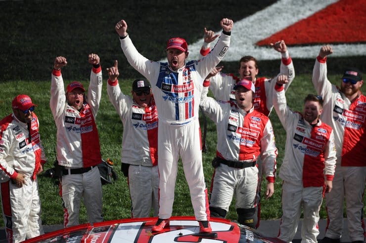 Josh Berry - Las Vegas Motor Speedway Victory Lane