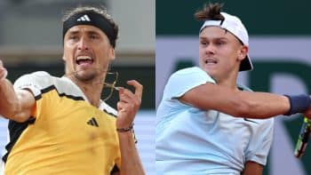 Alexander Zverev and Holger Rune