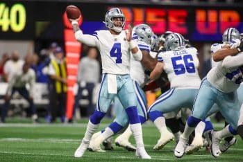 Dallas Cowboys quarterback Dak Prescott.