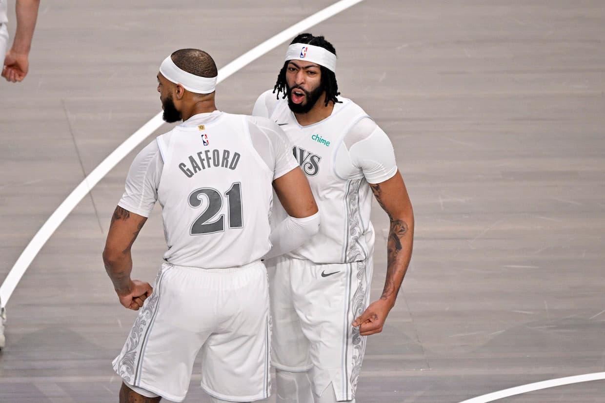Daniel Gafford & Anthony Davis, Dallas Mavericks.