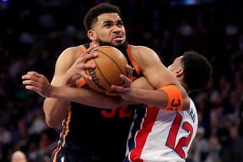 Karl-Anthony Towns’ Game 2 Performance vs. Pistons Is A Huge Problem For The Knicks NBA Championship Hopes