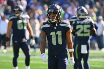 Seattle Seahawks wide receiver Jaxon Smith-Njigba .
