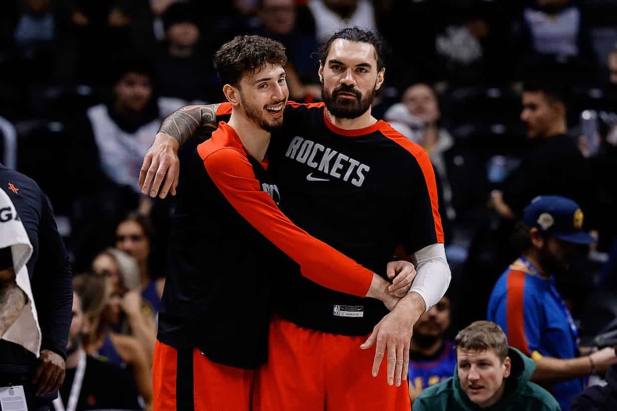 Alperen Sengun & Steven Adams, Houston Rockets.