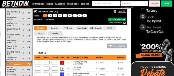 BetNow - overall best offshore sportsbook for US bettors