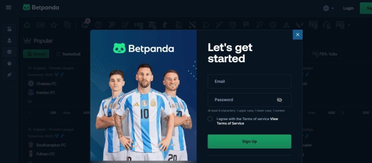 betpanda sign up