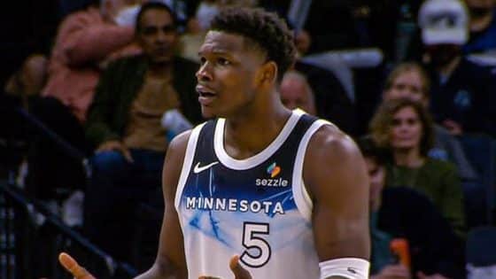 Anthony Edwards Avoids Suspension, Will Play Sunday Against Jazz