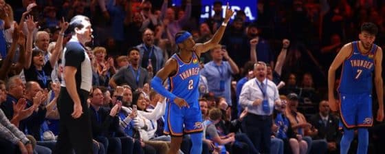 OKC Thunder Post 68 Wins, 6th-Most In NBA History