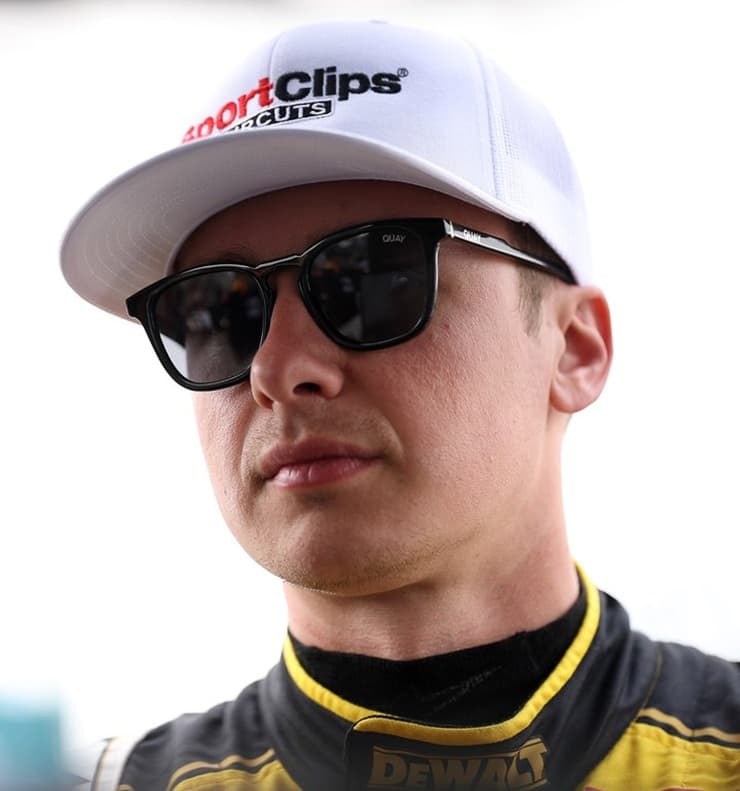 xfinity christopher bell mug after pole darlington (1)