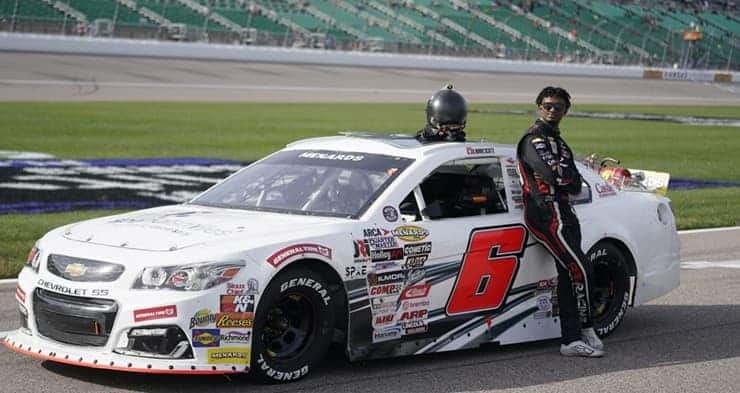 ARCA No 6 car enter Kansas (1)