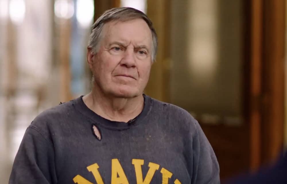 Bill Belichick on CBS.