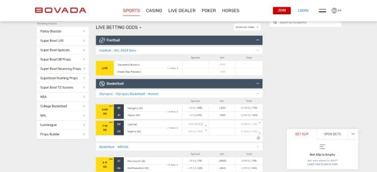 Bovada safe and trusted betting site with cash out feature