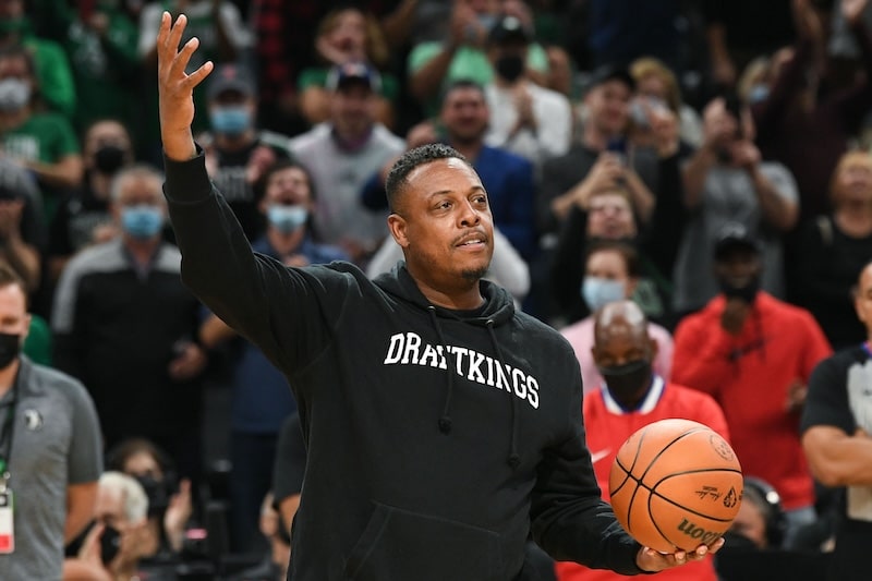 Former Boston Celtics player Paul Pierce.