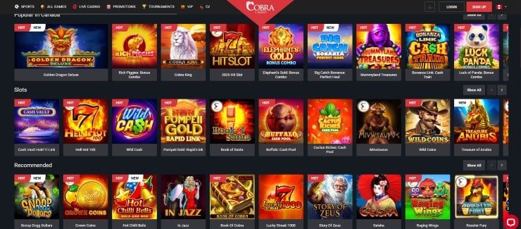 new online casinos canada - Cobra Casino