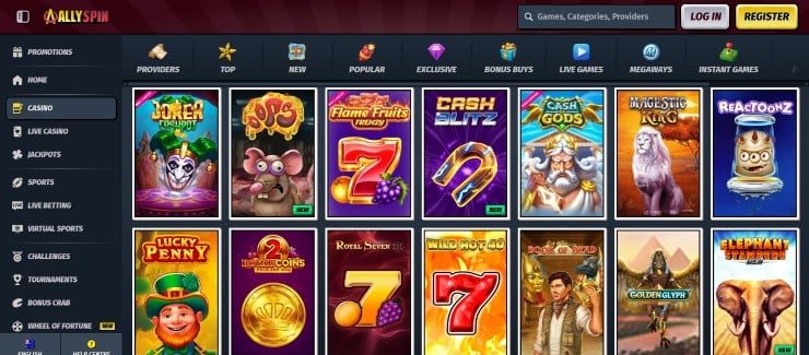 Allyspin - top rated non BetStop online casino in Australia