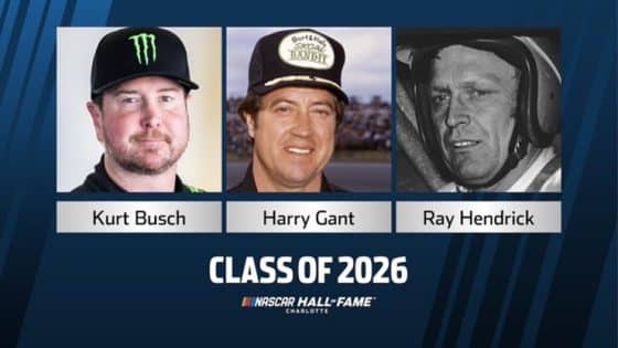 NASCAR Cup Series Tabs 3 New Hall Of Famers; Kyle Larson Retains Top Drivers’ Championship Odds