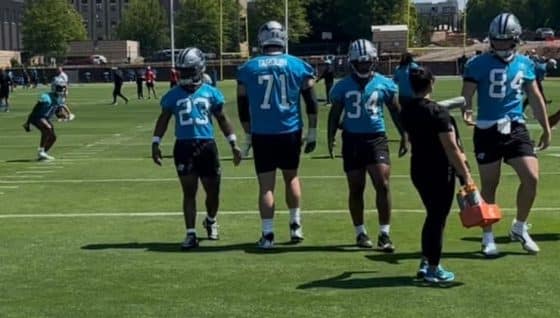Carolina Panthers 4th-Round Draft Pick Trevor Etienne Inks NFL Rookie Contract, Keeps Following Older RB Brother