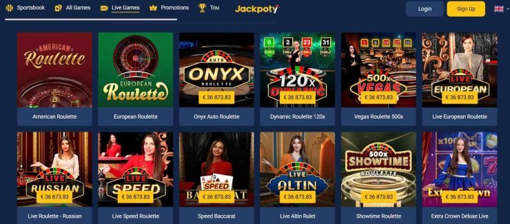 Jackpoty - one of the most trusted Saudi Arabia online casinos