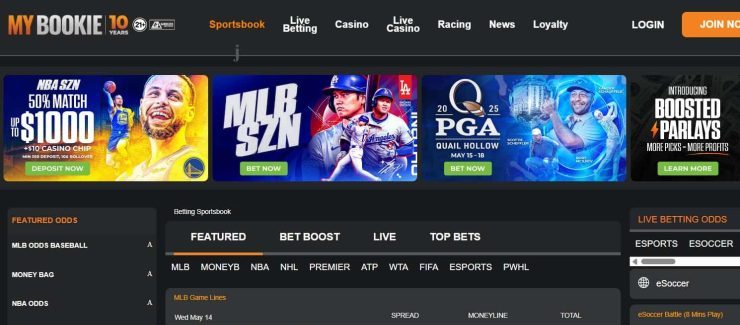 golf betting sites mybookie bonuses