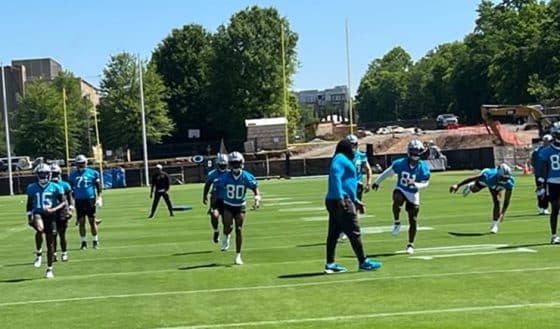 Sights, Sounds: Carolina Panthers Kick Off 2-Day NFL Rookie Minicamp