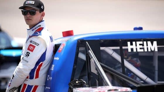 NASCAR Craftsman Truck Series Rackley Roofing 200: Content Corey Heim Earns Top Odds