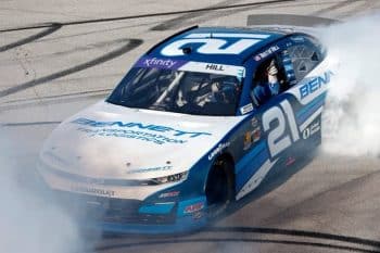 xfinity austin hill spins out at talladega (1)