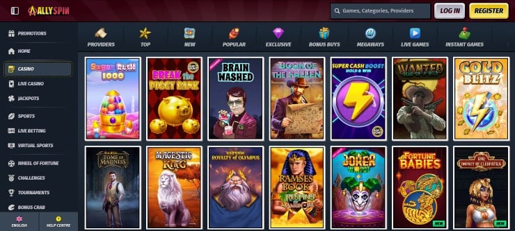 Best Online Casinos Canada Allyspin