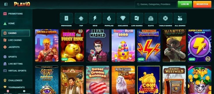 Playio - one of the best payout online casinos Canada has to offer