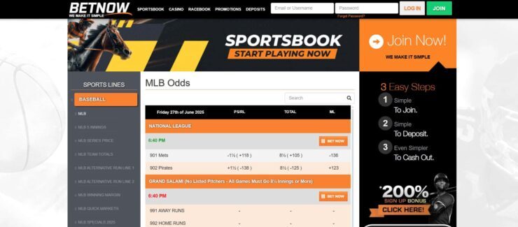 BetNow - one of the best DC sports betting sites