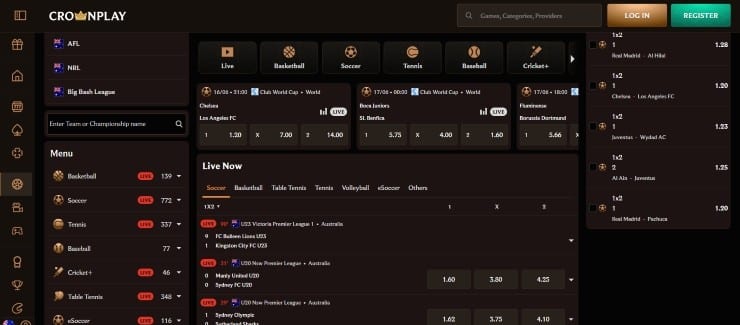 Crownplay - one of the best betting sites not on BetStop in Australia