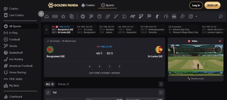 Golden Panda - one of the best online betting sites in India