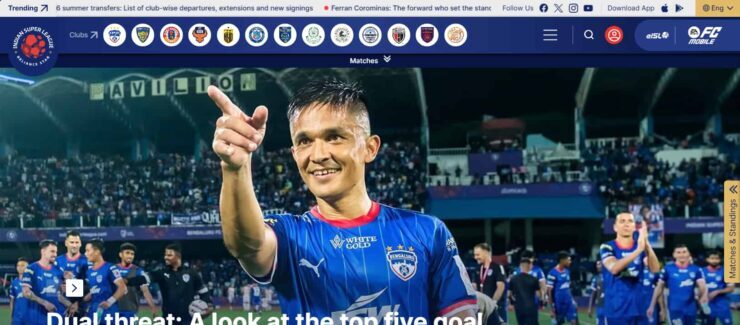 Indian Super League football