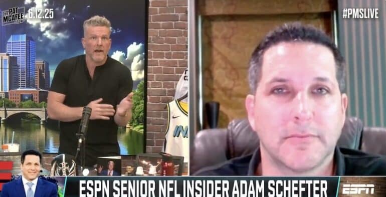 Pat McAfee talks to Adam Schefter.