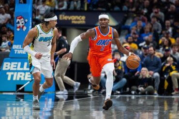 Andrew Nembhard, Indiana Pacers. Shai Gilgeous-Alexander, Oklahoma City Thunder
