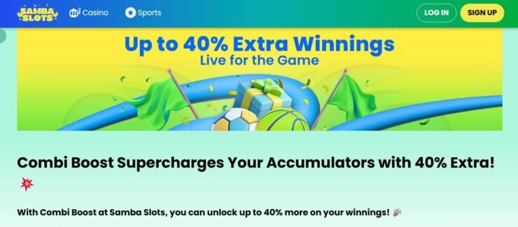 Samba Slots - one of the best betting sites in NZ