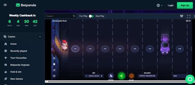 BetPanda - Chicken Road game gambling site