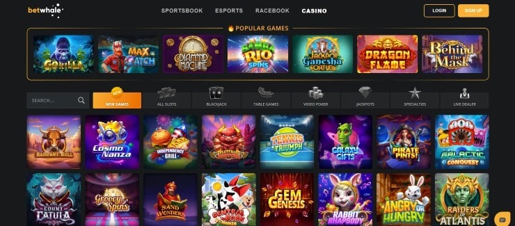 BetWhale - the best offshore casino