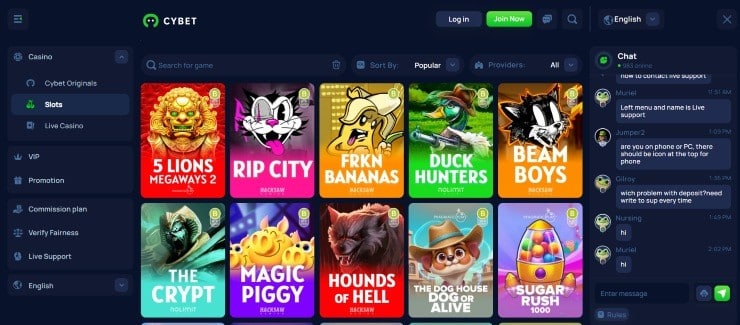 Cybet - Top VPN Online Casinos
