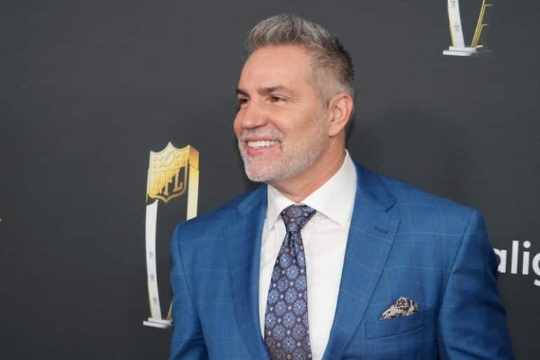 Kurt Warner on the carpet.