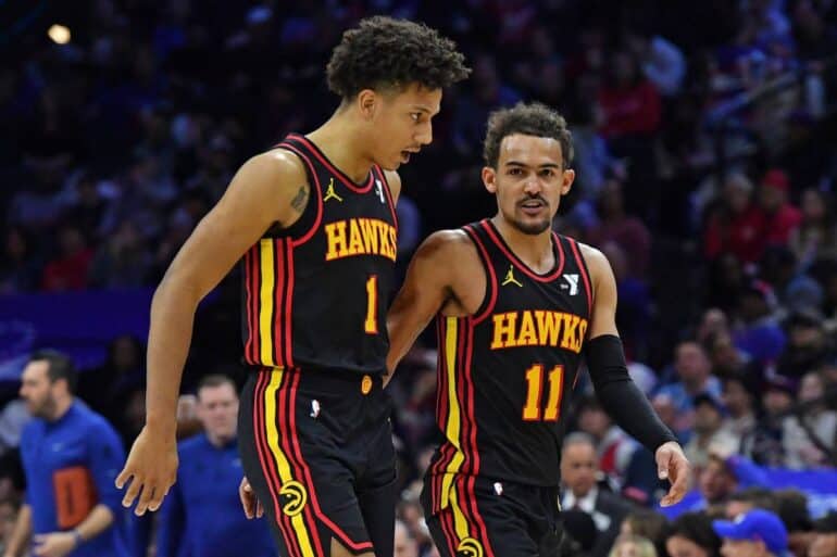 Jalen Johnson, Trae Young - Atlanta Hawks