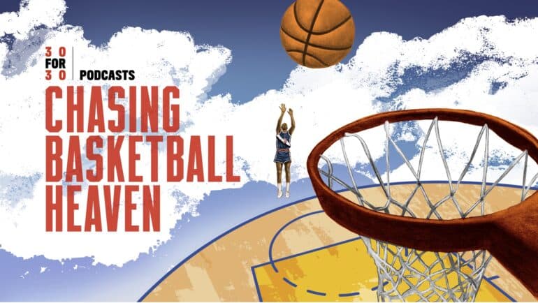 The logo for Chasing Basketball Heaven.