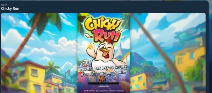 Chicky Run casino game