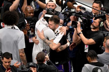 Anthony Davis, Dallas Mavericks. Luka Doncic, Los Angeles Lakers.