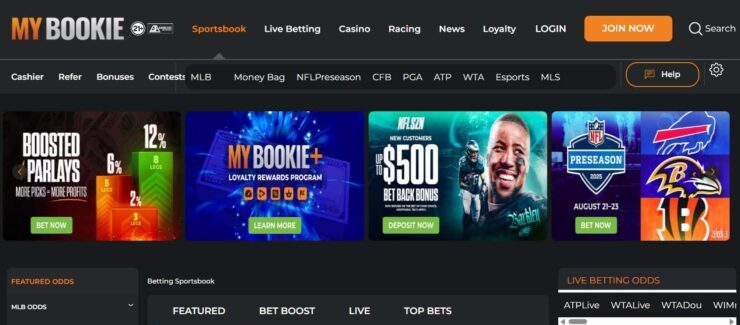 MyBookie's NFL betting site offers