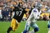 Pittsburgh Steelers defensive tackle Cameron Heyward runs on the field.