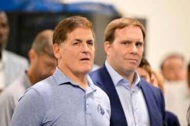 Mark Cuban and Patrick Dumont