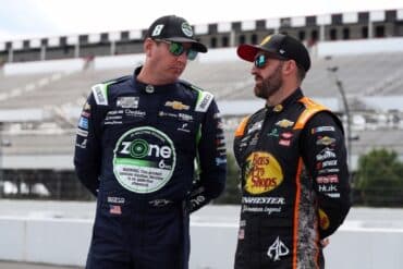Kyle Busch and Austin Dillon