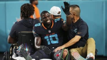 Tyreek Hill Gives A Social Media Update On His Season-Ending Injury