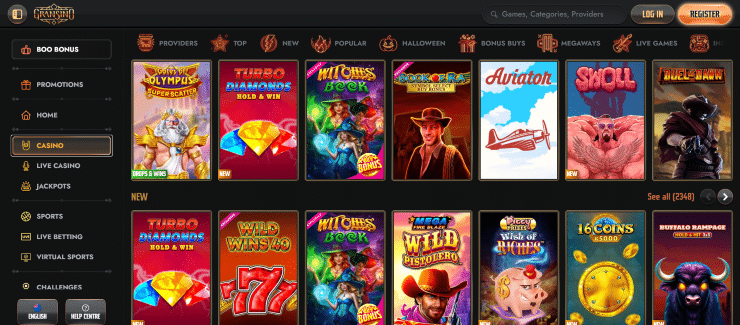 Explore top games at Gransino in New Zealand